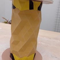 Mi proyecto del curso: Moldes geométricos hechos a mano: diseña objetos facetados. Projekt z dziedziny Design, Projektowanie dodatków, Craft,  Sztuki piękne,  Dekoracja wnętrz, Dekoracja wnętrz, Projektowanie wnętrz i DIY użytkownika jfederico18_fhg - 28.10.2022