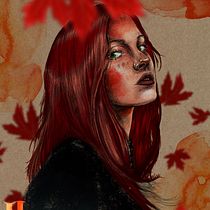My project for course: Illustrated Portraits with Procreate. Ilustração tradicional, Ilustração vetorial, Ilustração digital, e Desenho de retrato projeto de Bruno Freitas - 07.11.2022