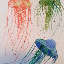 My project for course: Modern Watercolor Techniques. Un progetto di Illustrazione tradizionale, Belle arti, Pittura e Pittura ad acquerello di Anni Teitto - 07.11.2022