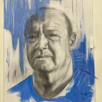 My project for course: Mixed Media Portraiture: Capturing Expressions and Emotions. Un proyecto de Bellas Artes, Dibujo a lápiz, Dibujo, Dibujo de Retrato, Dibujo realista y Dibujo artístico de vmbluedragonfly - 05.11.2022