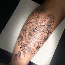 Mi proyecto del curso: Técnicas de tatuaje blackwork con línea fina. Un progetto di Design di tatuaggi di Sebastian Hernandez - 02.11.2022