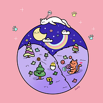 Il mio progetto del corso: Creazione di mondi kawaii: dai gioia con l'illustrazione. Character Design, Digital Illustration, and Manga project by derby2894 - 11.08.2022