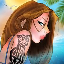 My project for course: Digital Fantasy Portraits with Photoshop. Un projet de Illustration traditionnelle, Dessin, Illustration numérique, Dessin de portrait, Dessin numérique , et Peinture numérique de Corne Cronje - 07.11.2022