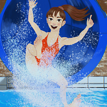 Mein Abschlussprojekt für den Kurs: Weibliches Charakterdesign im Cartoon-Stil mit Procreate. Traditional illustration, Digital Illustration, and Digital Drawing project by Marlit Mogritz - 11.08.2022