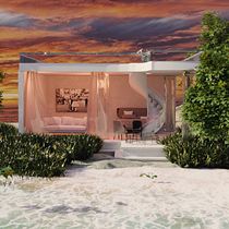 Meu projeto do curso: House on the Beach. 3D, 3D Modeling, Digital Architecture, 3D Design, and ArchVIZ project by Alex G - 11.07.2022