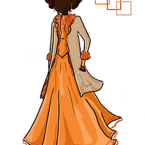 Meu projeto do curso: Ilustração de croqui de moda. Een project van Traditionele illustratie,  Schetsen,  Modeontwerp, Digitale tekening y Mode-illustratie van Luana Krein - 08.11.2022