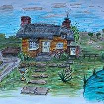 My project for course: Expressive Architectural Sketching with Colored Markers. Een project van  Schetsen,  Tekening,  Architecturale illustratie, Sketchbook y  Illustratie met inkt van Anne-Lise H - 09.11.2022