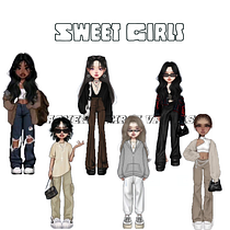  Introducción al diseño de moda/Manifestó:Sweet Girls . Een project van  Modeontwerp van carmencamposv03 - 09.11.2022