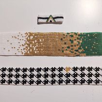 Mi proyecto del curso: Diseño de accesorios con cuentas: teje patrones elegantes. Un progetto di Design di accessori, Artigianato, Design di gioielli e Fiber Art di Mari Sabater - 09.11.2022