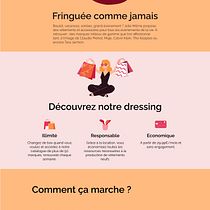 Jolie Môme : site de location de vêtements . Projekt z dziedziny UX / UI, Web design, Projektowanie aplikacji mobiln, ch, Projektowanie c, frowe, Projektowanie aplikacji, Projektowanie produktu c i frowego użytkownika Solea Vargas - 09.11.2022