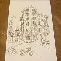 My project for course: Architectural Sketching for Urban Illustrations. Een project van  Ontwerp, Traditionele illustratie,  Schetsen,  Architecturale illustratie y Sketchbook van Fabio Dionigi - 09.11.2022