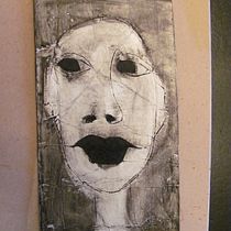 Mon projet du cours : Illustration créative : jouez avec des matériaux inattendus. Traditional illustration, Fine Arts, Painting, Creativit, and Sketchbook project by gigilarose - 11.09.2022