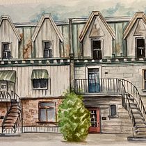 Mon projet du cours : Esquisses d'architecture expressives aux feutres de couleur. Een project van  Schetsen,  Tekening,  Architecturale illustratie, Sketchbook y  Illustratie met inkt van Kathy - 28.10.2022