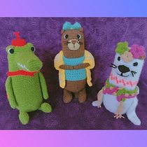 Mi proyecto del curso: Crochet: crea y transforma tus amigurumis. Arts, Crafts, To, Design, Fiber Arts, DIY, Crochet, Amigurumi, and Textile Design project by Perla Yudit Pérez Álvarez - 11.01.2022