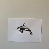 My project for course: Naturalist Illustration Techniques: Whales in Watercolor. Un progetto di Illustrazione tradizionale, Design di poster , Illustrazione digitale e Manga di kroufkovamisa - 10.11.2022
