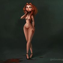 My project for course: Character Design: Develop Your Own Style. Traditional illustration, Character Design, Drawing, Digital Illustration, and Digital Drawing project by Milena Kolesniak - 11.10.2022