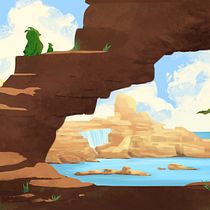 Il mio progetto del corso: Concept Art: introduzione alla progettazione di scenari. Un projet de Illustration traditionnelle, Cinéma, vidéo et télévision, Animation, Illustration numérique, Jeux vidéo, Art conceptuel , et Conception de jeux vidéo de Chiara Sabiu - 10.11.2022