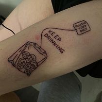 Mein Abschlussprojekt für den Kurs: Tattoo für Anfänger. Tattoo Design project by Annika Altmann - 11.10.2022