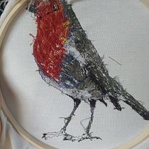 Mi proyecto del curso: Pintar con hilo: técnicas de ilustración textil. Ilustração tradicional, Bordado, e Design têxtil projeto de atlaquetzalli - 10.11.2022