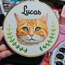 Mi proyecto del curso: Needle painting para principiantes. Embroider, Naturalistic Illustration, and Textile Design project by isolett - 11.11.2022