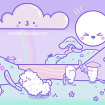 My project for course: Designing Kawaii Worlds: Spread Joy Through Illustration. Character Design, Digital Illustration, and Manga project by Natalie Calzadilla - 11.08.2022