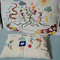 Mi proyecto del curso: Bordado contemporáneo con puntos tradicionales mexicanos. Een project van Craft, Borduurwerk, Textiel y Textielontwerp van María del Pilar Hernández García - 11.11.2022