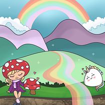 Meu projeto do curso: Design de mundos kawaii: crie ilustrações alegres. Character Design, Digital Illustration, and Manga project by camila_chudek - 11.11.2022