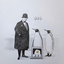 Mijn project van de cursus: Leer hoe je met grafiet en houtskool tekent vanuit je verbeelding. Traditional illustration, Fine Arts, Pencil Drawing, Drawing, Artistic Drawing, and Figure Drawing project by Ruud van Unen - 11.11.2022