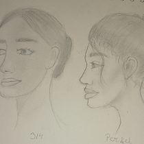 Mi proyecto del curso: Sketchbook de retrato: explora el rostro humano. Un proyecto de Bocetado, Dibujo, Dibujo de Retrato, Dibujo artístico y Sketchbook de isabellagarridosuarez - 11.11.2022