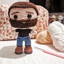 Mi proyecto del curso: Amigurumis: personas tejidas a crochet. Arts, Crafts, Fiber Arts, Crochet, Amigurumi, and Textile Design project by Andrea Reyes - 11.11.2022