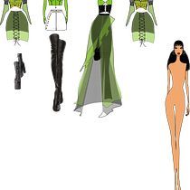 Mi proyecto del curso: Estilismo y diseño de vestuario para espectáculos. Un projet de St , et lisme de KAREN MARTINEZ SANTOS - 11.11.2022