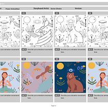 Meu projeto do curso: Animação digital desenhada à mão: dê vida às suas ilustrações. Un projet de Illustration traditionnelle, Motion design, Animation, Animation 2D, Illustration numérique et Illustration animée de karine.karl4 - 08.11.2022