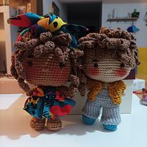 Mi proyecto del curso: Amigurumis: personas tejidas a crochet. Arts, Crafts, To, Design, Fiber Arts, Crochet, Amigurumi, and Textile Design project by Magda Sánchez Torres - 11.12.2022