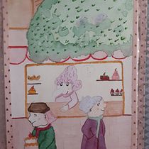 Mi proyecto del curso: Técnicas de ilustración con acuarela y gouache. Traditional illustration, Fine Arts, Painting, Watercolor Painting, Children's Illustration, and Gouache Painting project by Victoria Aba - 11.12.2022