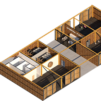 Mi proyecto del curso: Ilustración digital de proyectos arquitectónicos. Un proyecto de Arquitectura, Paisajismo, Ilustración digital, Arquitectura digital e Ilustración arquitectónica de Ashley Gerónimo Huerta - 24.11.2021