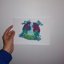 Meu projeto do curso: Pintura de paisagens atmosféricas com guache. Projekt z dziedziny Trad, c, jna ilustracja,  Malarstwo i Malowanie gwaszami użytkownika claurrg97 - 12.11.2022