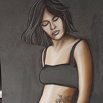 Mein Abschlussprojekt für den Kurs: Illustration mit Pastell- und Buntstiften. Un progetto di Illustrazione tradizionale, Belle arti, Disegno a matita, Disegno, Disegno di ritratti, Disegno realistico e Disegno artistico di isabella_ruprechter - 13.11.2022