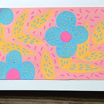 Mój projekt z kursu: Wzory roślinne w szkicowniku: pokonaj czystą kartkę. Ilustração tradicional, Pattern Design e Ilustração botânica projeto de mru90 - 12.11.2022