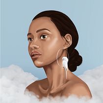 My project for course: Digital Fantasy Portraits with Photoshop. Ilustração tradicional, Desenho, Ilustração digital, Desenho de retrato, Desenho digital, e Pintura digital projeto de Tatiana Vedernikova - 13.11.2022