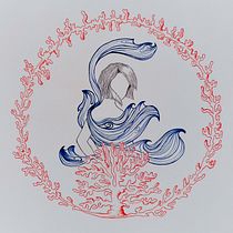 Il mio progetto del corso: Illustrazione artistica surrealista con penna a sfera. Ilustração tradicional, Desenho, Desenho artístico e Ilustração com tinta projeto de Elisa Pavoncelli - 13.11.2022