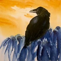 My project for course: Illustrating Nature: A Creative Exploration. Traditional illustration, Painting, Watercolor Painting, Ink Illustration, Drawing, and Naturalistic Illustration project by cat_conan - 11.13.2022