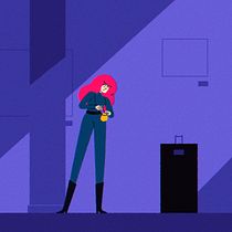My project for course: Vectorial Animation Frame by Frame Style with After Effects. Animation, and 2D Animation project by Nina Iremashvili - 11.12.2022