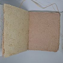 Mi proyecto del curso: Creación de papel artesanal con fibras naturales. Arts, Crafts, Fine Arts, Bookbinding, and DIY project by Miryam Alvarado - 11.14.2022