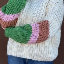 Mi proyecto del curso: Crochet: crea prendas con una sola aguja. Fashion Design, Fiber Arts, DIY, Crochet, and Textile Design project by abigail nolasco - 11.14.2022
