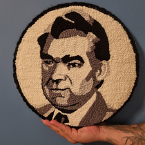 My project for course: Punch Needle Embroidery: From Pictures to Portraits. Un progetto di Ricamo, Punch needle e Textile Design di Nargiza Nurdinova - 12.11.2022