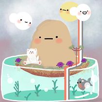 My project for course: Designing Kawaii Worlds: Spread Joy Through Illustration - KittyBerry Reviews Climb Harder by Philip Barker from her Kawaii world! [Blackberry Book Tours]. Character Design, Digital Illustration, and Manga project by Carola Schmidt - 11.12.2022