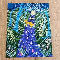 My project for course: Painting a Wildlife Scene with Gouache. Un progetto di Illustrazione tradizionale, Belle arti, Pittura e Pittura gouache di ebrenninkmeijer - 15.11.2022