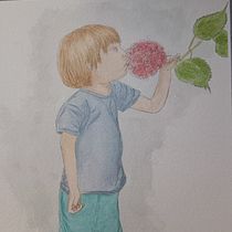 Mi proyecto del curso: Retrato en acuarela a partir de una fotografía. Traditional illustration, Watercolor Painting, and Portrait Drawing project by Alexandra Beatriz Morán Castuera - 11.15.2022