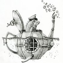 My project for course: Surrealistic Fineliner Illustration Ein Projekt aus dem Bereich Traditionelle Illustration, Bleistiftzeichnung, Zeichnung, Realistische Zeichnung, Artistische Zeichnung und Illustration mit Tinte von hankidoriday - 15.11.2022