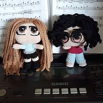 Mi proyecto del curso: Amigurumis: mis hijas. Crochet, and Amigurumi project by María Manuela Maciel - 11.15.2022